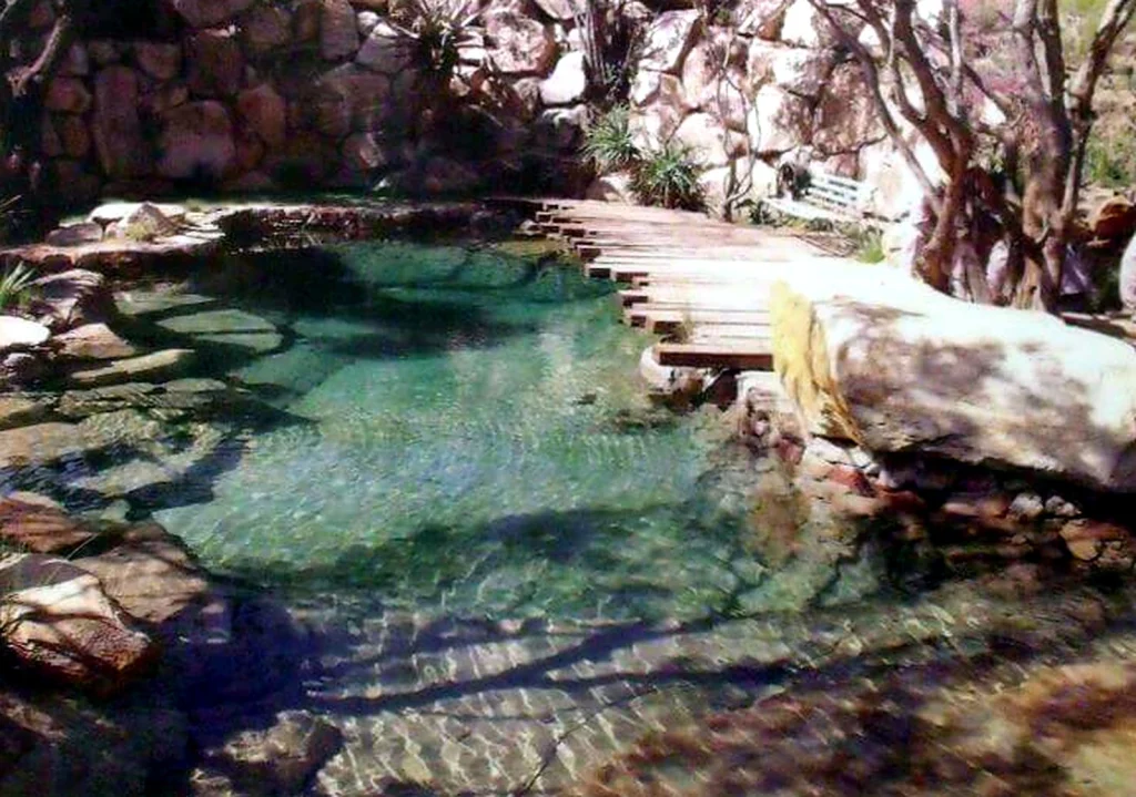 Rock lagoon, Blair Atholl