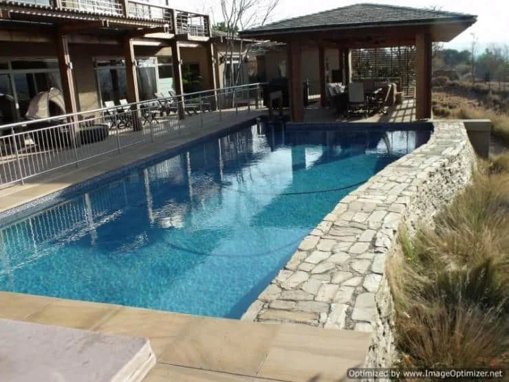 NSPI award-winning pool by Curtis Pools in Gauteng — NSPI Silver Award