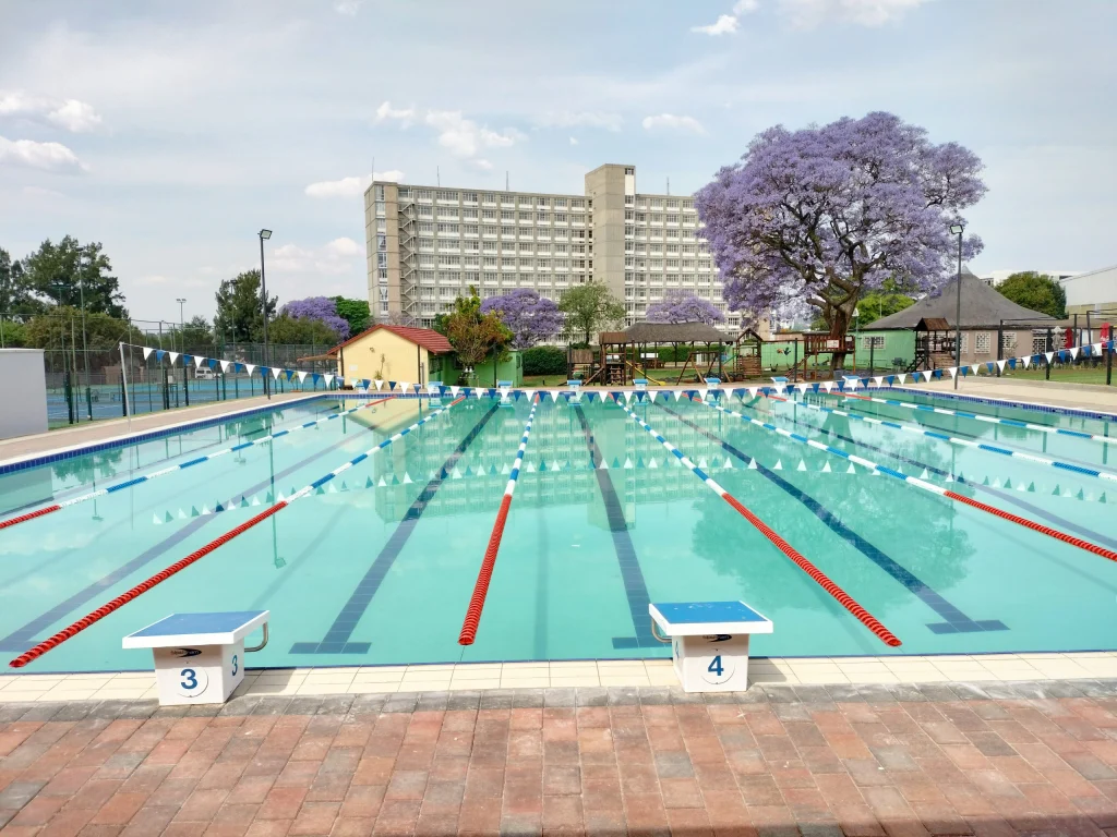 Crawford Italia — competition & gala pool, in Bedfordview, after completion