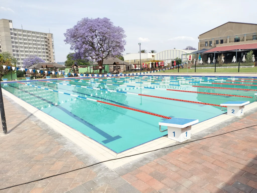 Crawford Italia — competition & gala pool, in Bedfordview, after completion