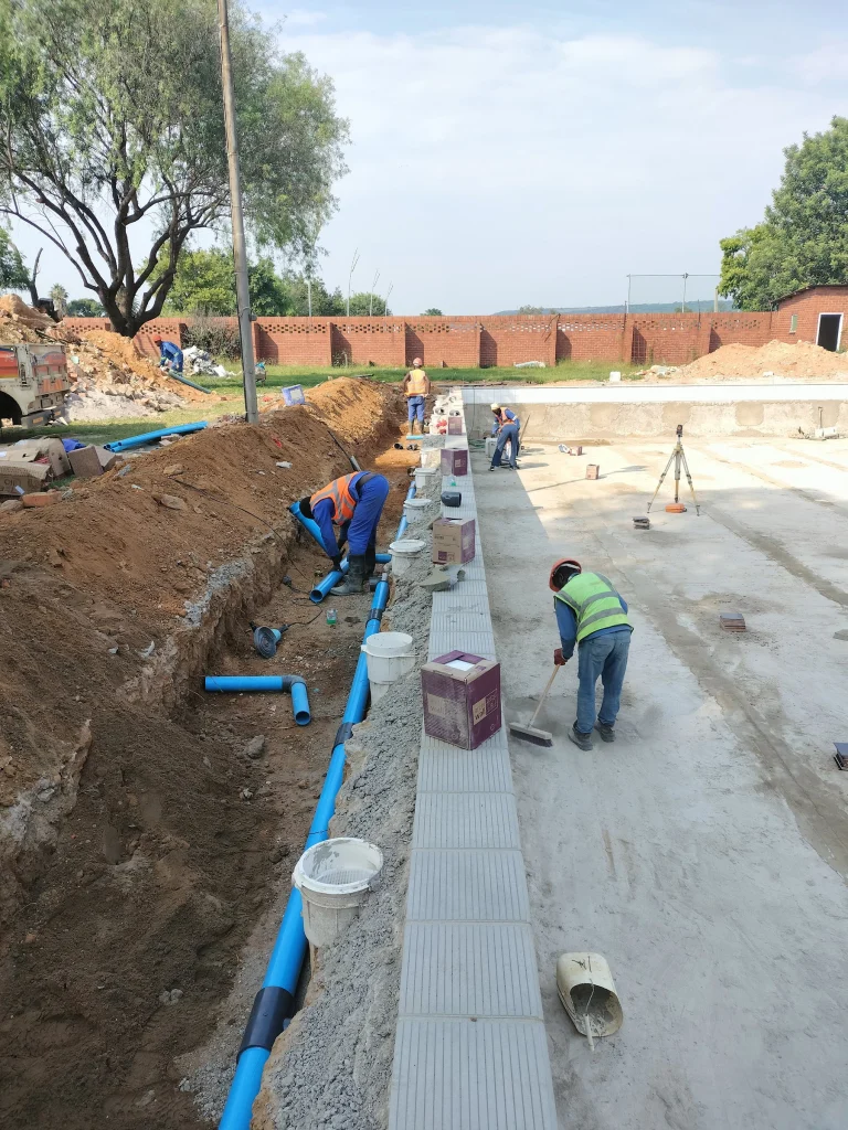 Curro St Dominic’s, Newcastle — during construction