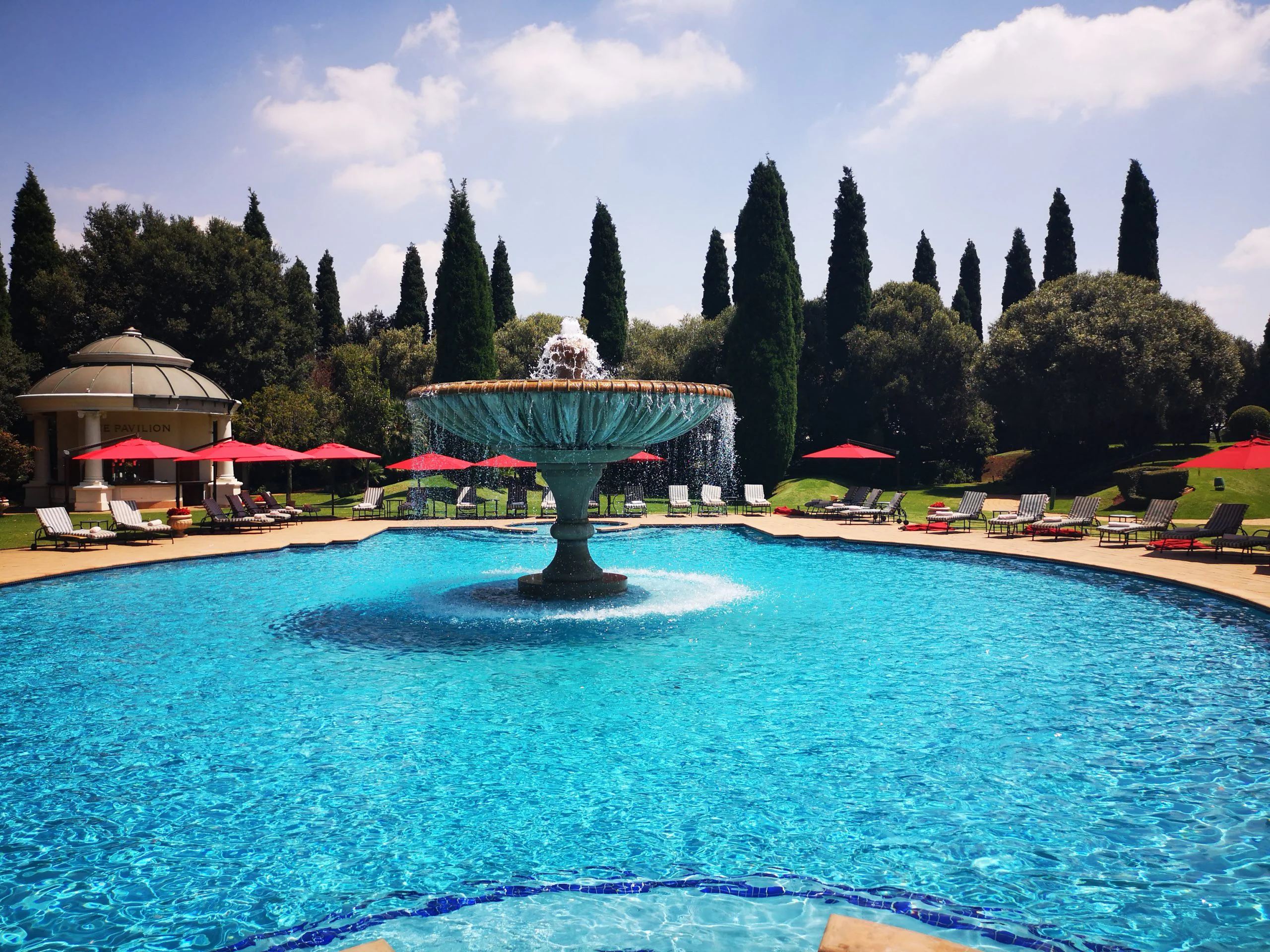 D’Oreal, Emperors Palace — resorts & leisure pool, in Kempton Park, after completion