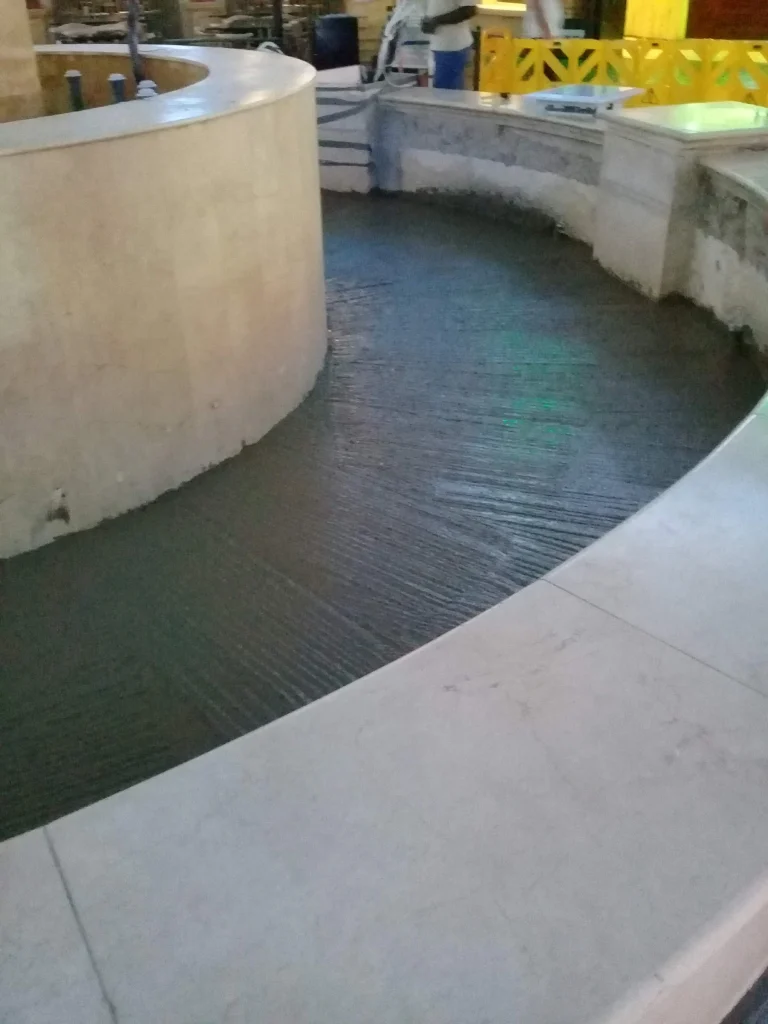 David fountain, Emperors Palace — before the work