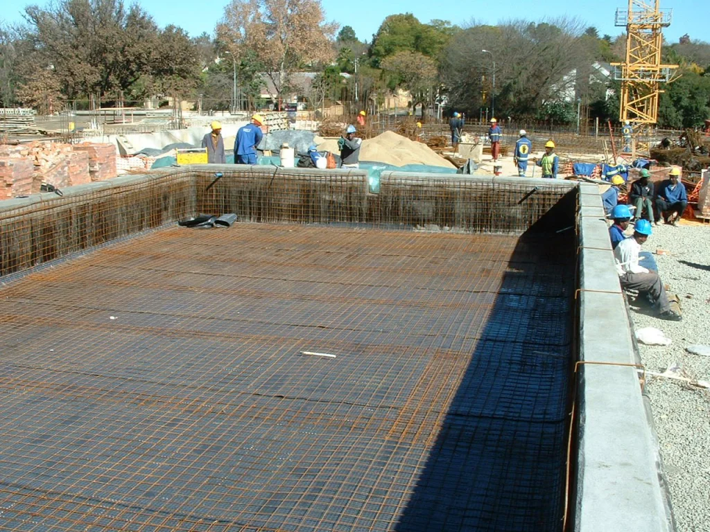 Fire & Ice hotel pool shell, Melrose Arch — before the work
