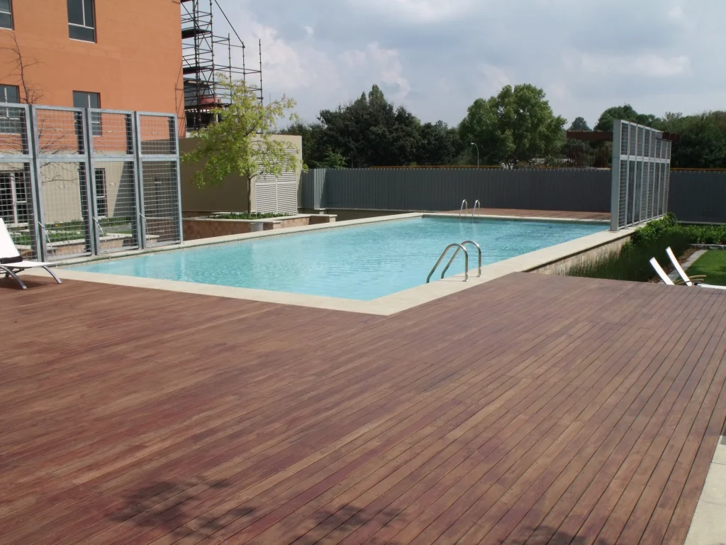 Fire & Ice hotel pool shell, Melrose Arch — completed