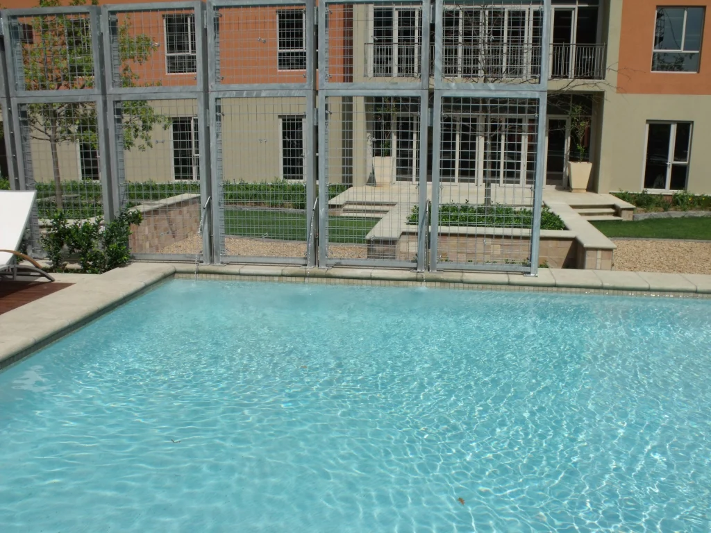 Fire & Ice hotel pool shell, Melrose Arch — completed