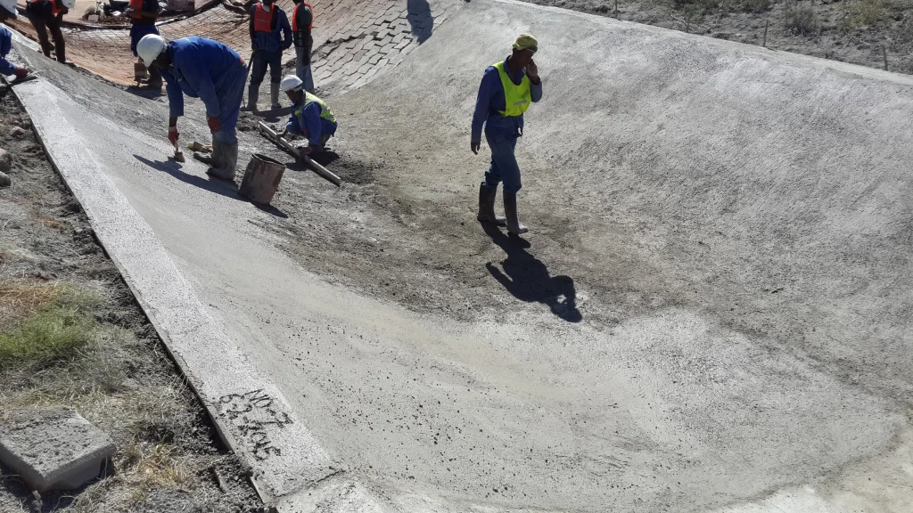 Bombela culvert guniting, Gautrain — completed
