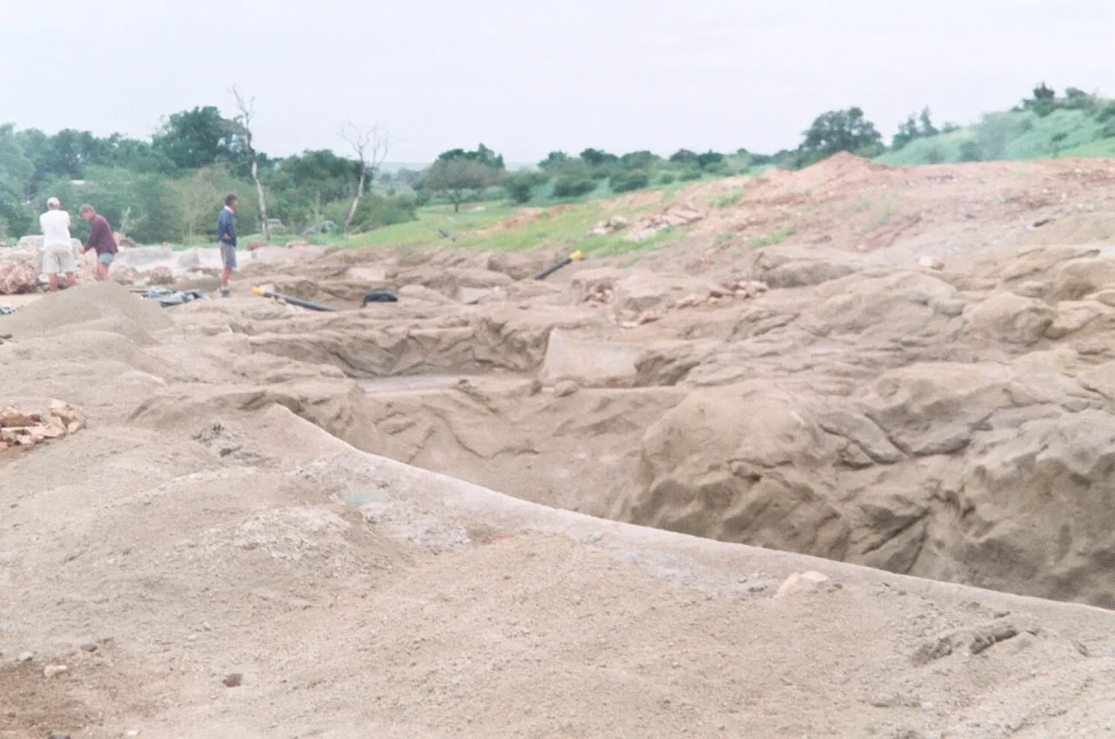 Leopard Creek golf estate water feature — before the work
