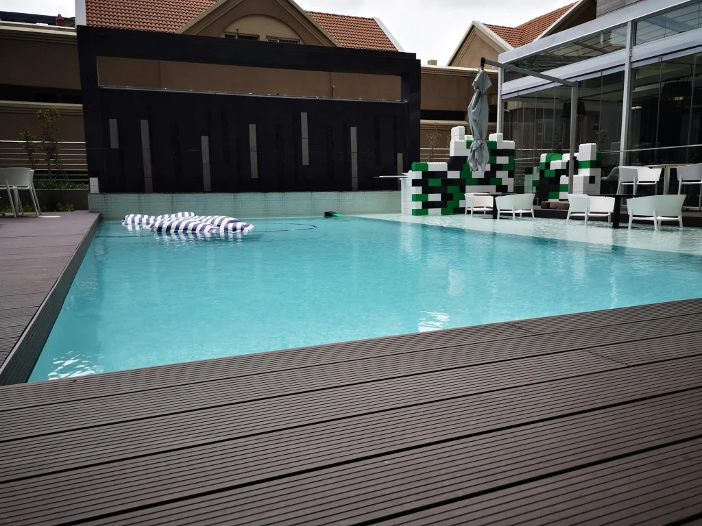 Masingita Towers pool — completed