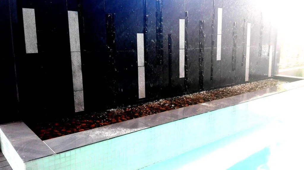 Masingita Towers pool — completed