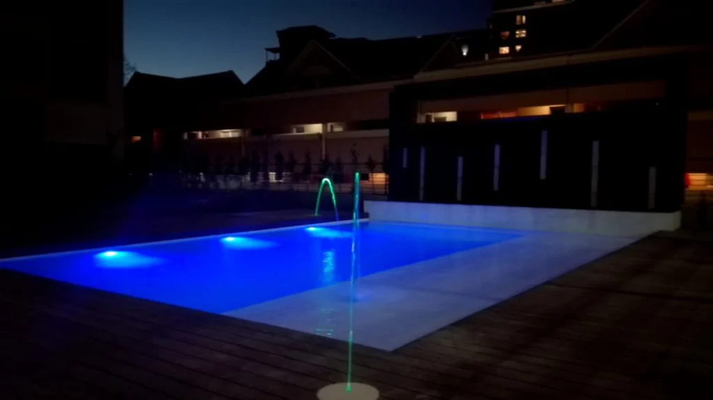 Masingita Towers pool — completed