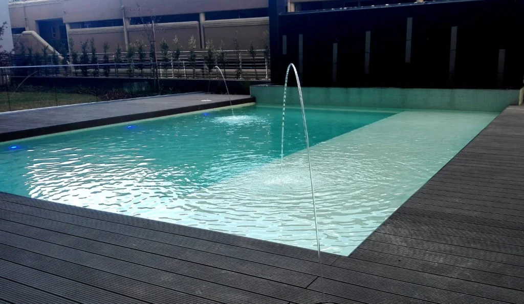 Masingita Towers pool — completed