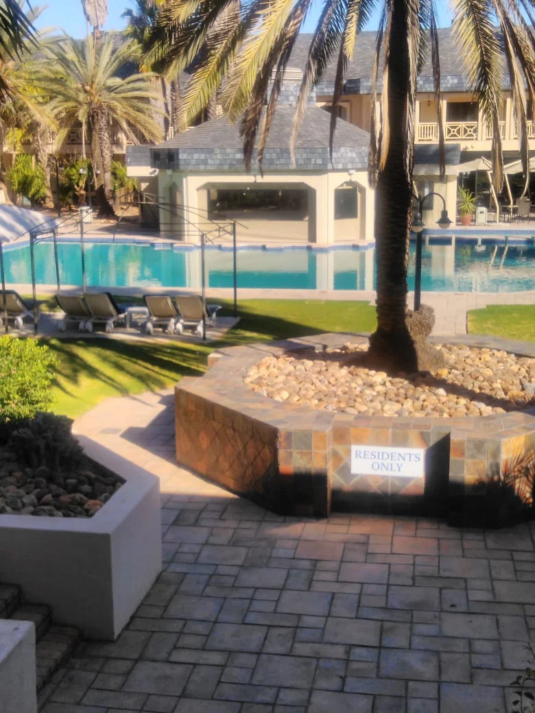 Mmabatho Palms Hotel — resorts & leisure pool, in Mmabatho, after completion