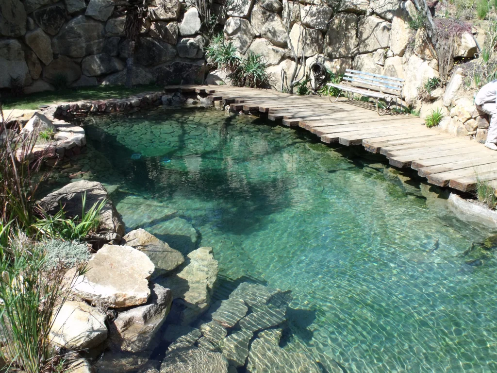 Rock lagoon, Blair Atholl — completed