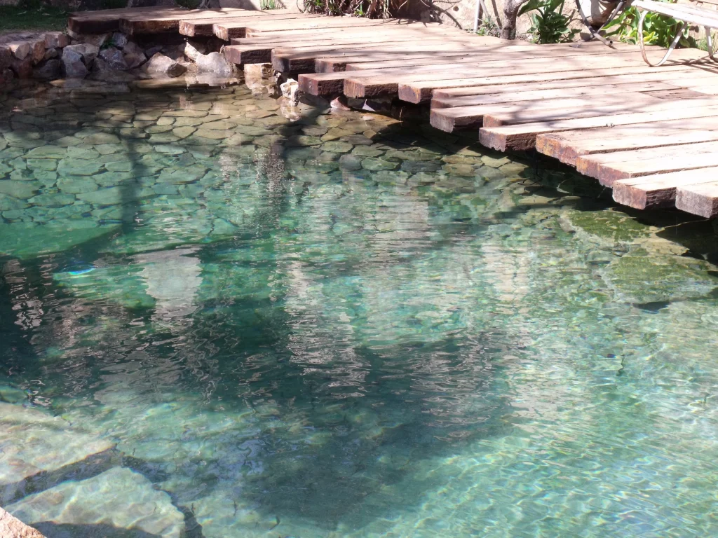 Rock lagoon, Blair Atholl — completed