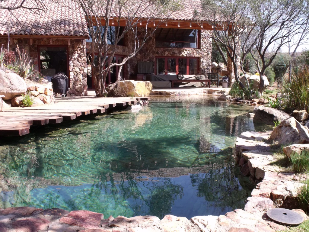 Rock lagoon, Blair Atholl — completed