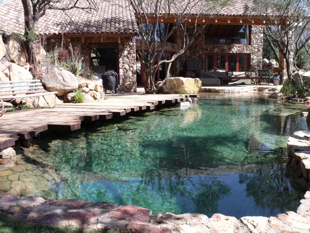 Rock lagoon, Blair Atholl — completed