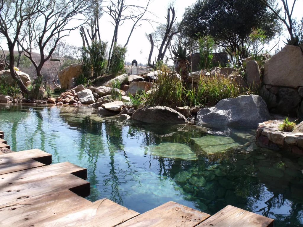 Rock lagoon, Blair Atholl — completed