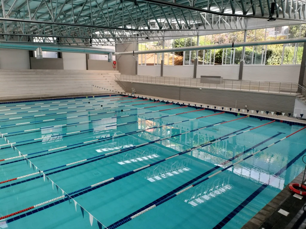 School aquatic centre, Cape Town — completed