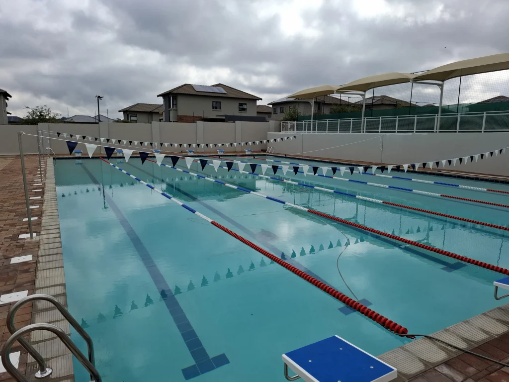 Skye College, Honeydew — water polo pool, in Honeydew, after completion