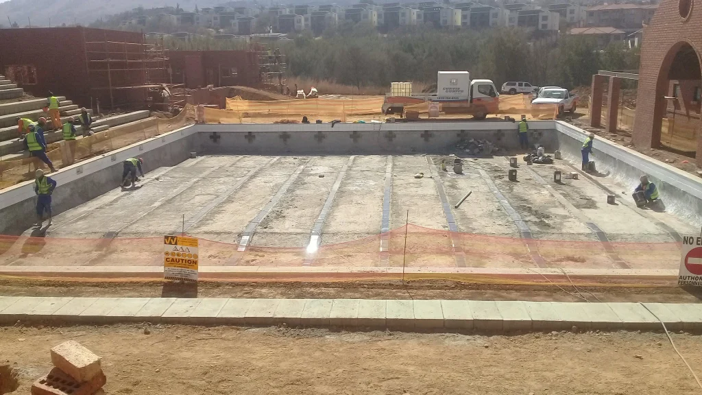 Trinity House Glenvista — during construction