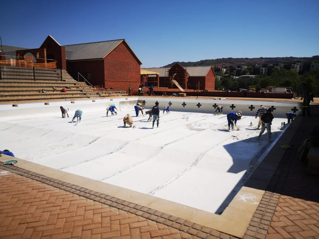 Trinity House Glenvista — during construction