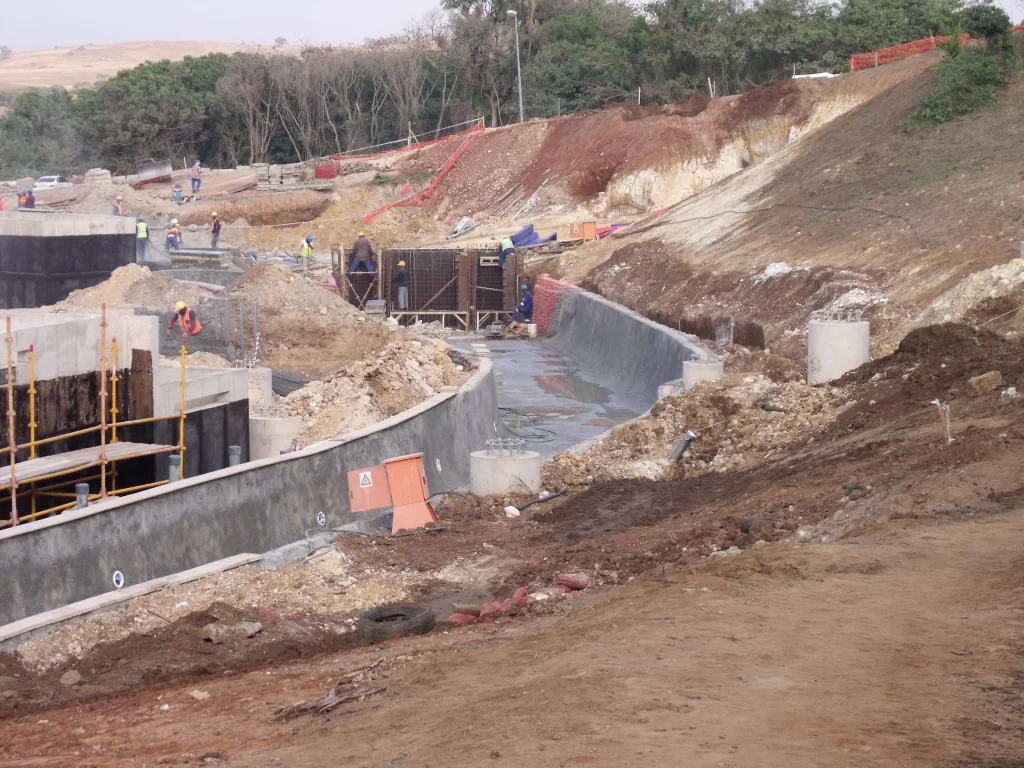 Wild Coast Sun waterpark — during construction